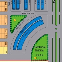 Bahria Town Sector C Gulmohar and Gardenia 1 Block Map